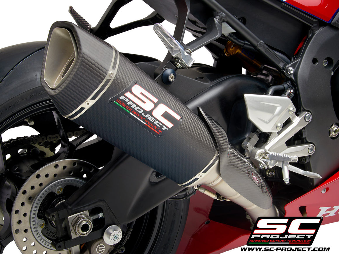 Picture of SC1-R carbon fibre exhaust