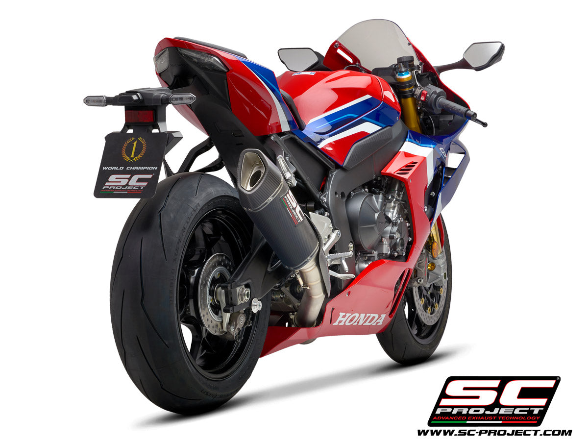 Picture of SC1-R carbon fibre exhaust