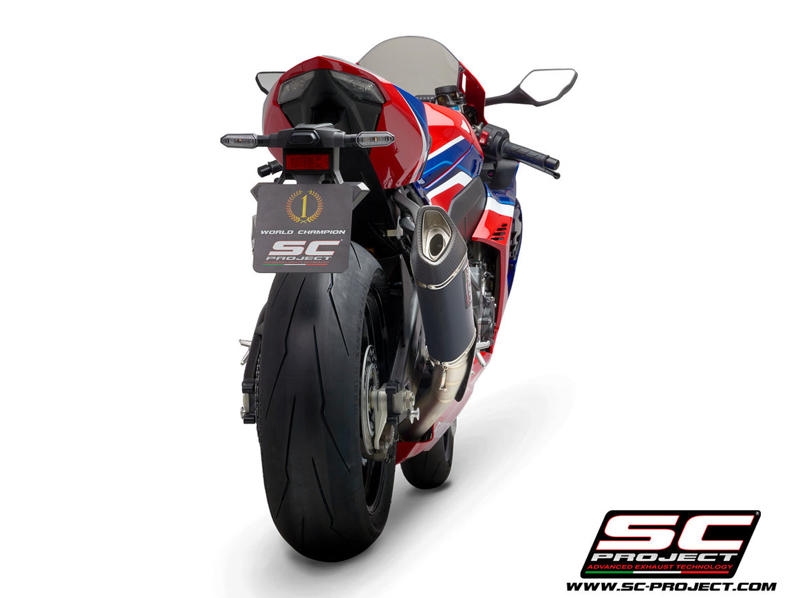 Picture of SC1-R carbon fibre exhaust
