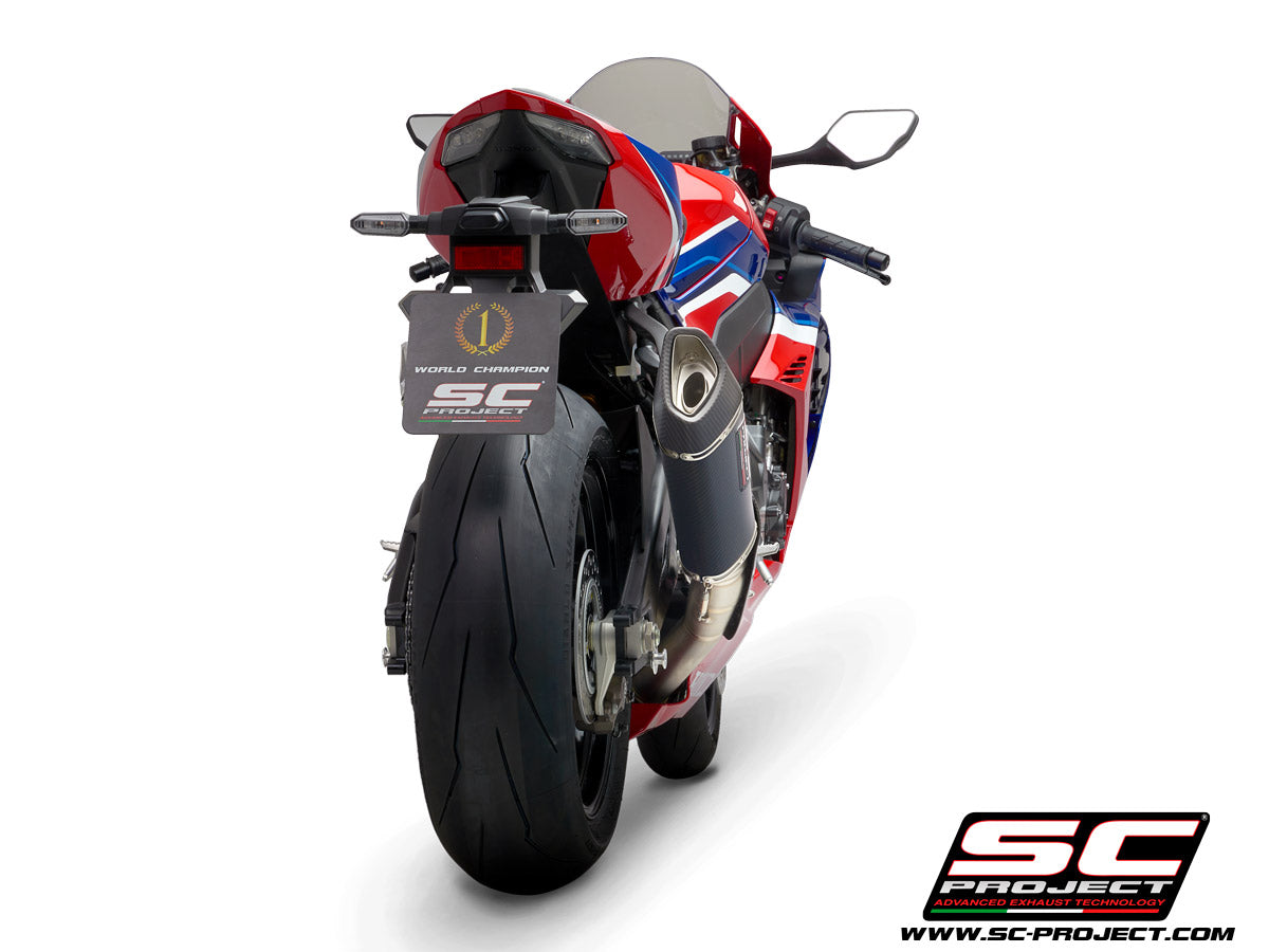 Picture of SC1-R carbon fibre exhaust