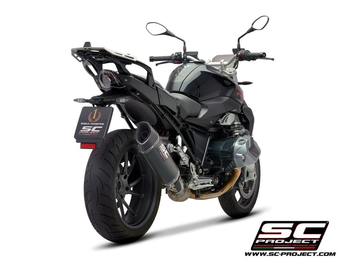 Picture of SC1-R carbon fibre exhaust