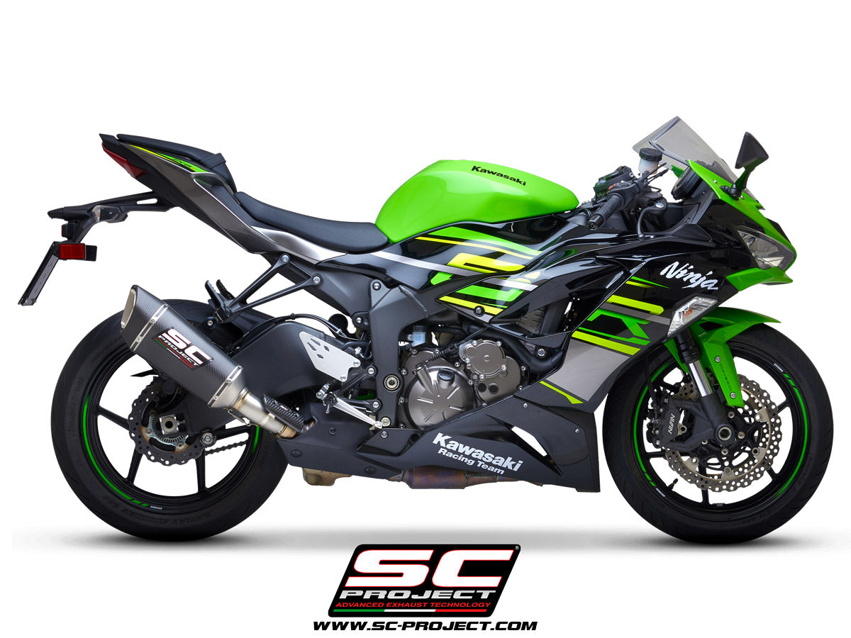 Picture of SC1-R carbon fibre exhaust