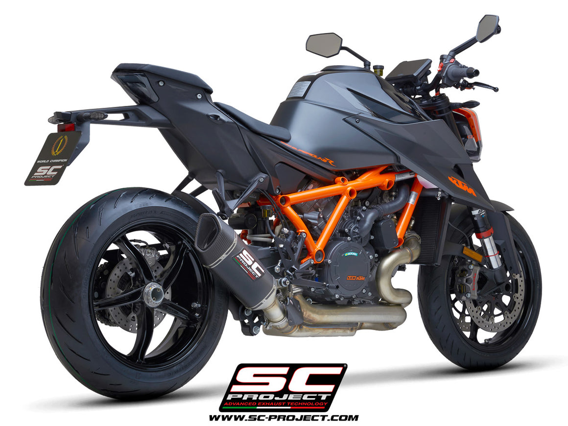 Picture of SC1-R carbon fibre exhaust
