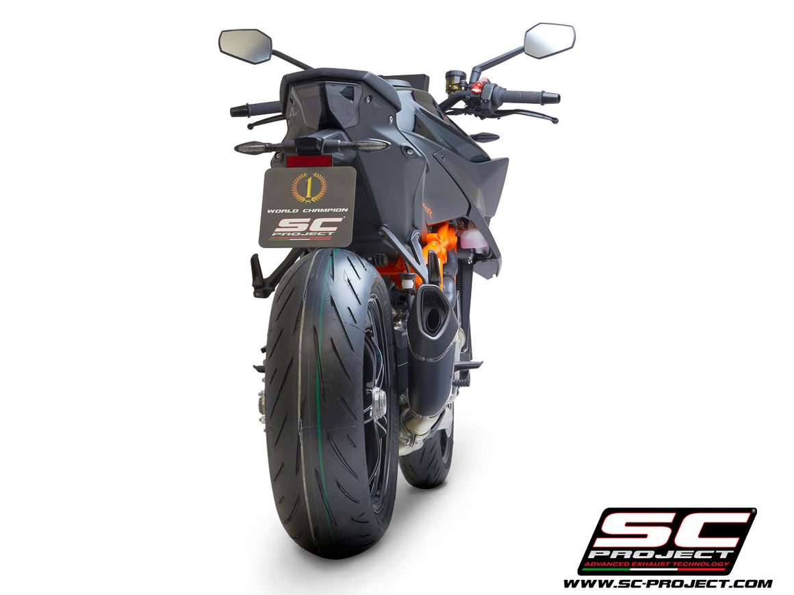 Picture of SC1-R carbon fibre exhaust