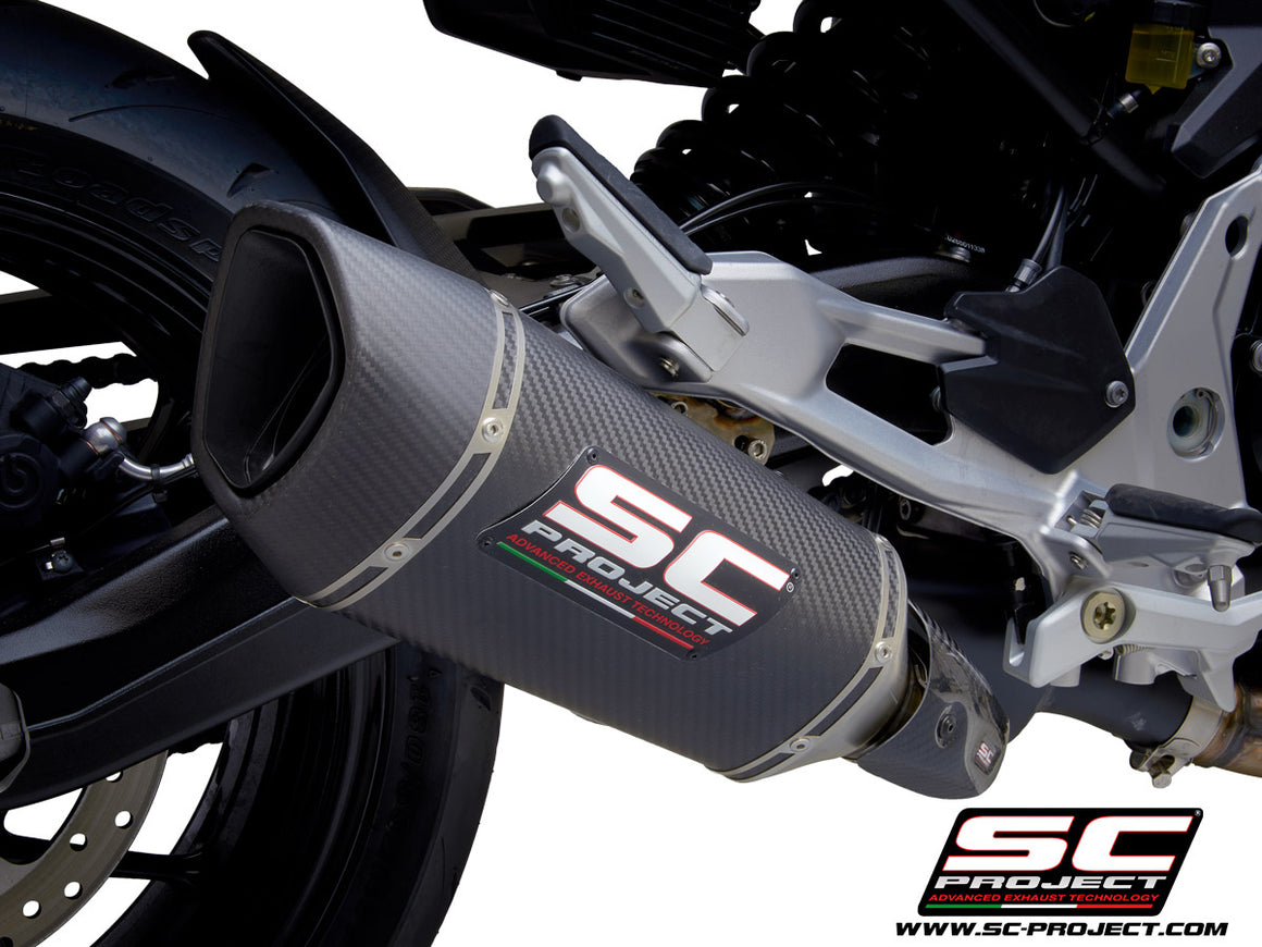 Picture of SC1-R carbon fibre exhaust