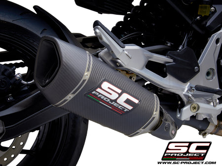 Picture of SC1-R carbon fibre exhaust