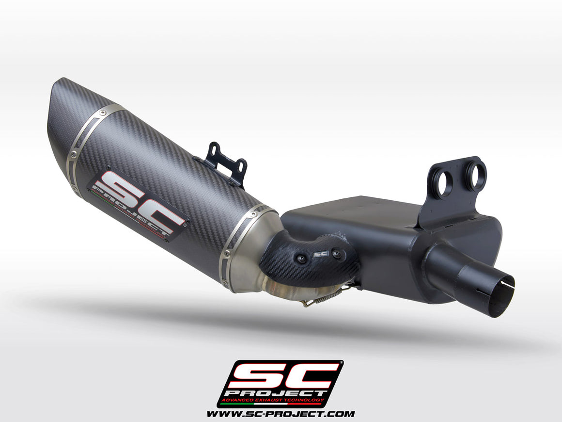Picture of SC1-R carbon fibre exhaust