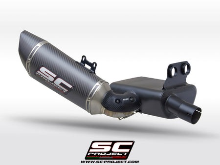 Picture of SC1-R carbon fibre exhaust