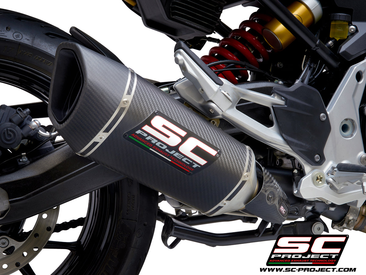 Picture of SC1-R carbon fibre exhaust