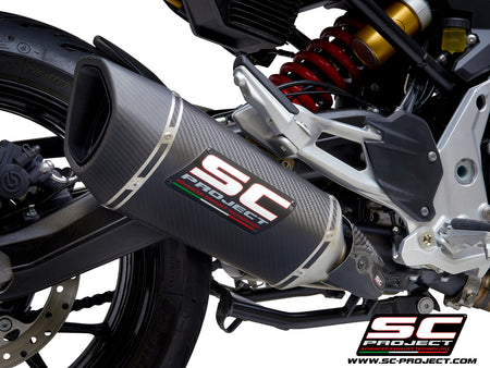 Picture of SC1-R carbon fibre exhaust