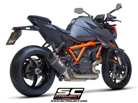 Picture of SC1-R carbon fibre exhaust