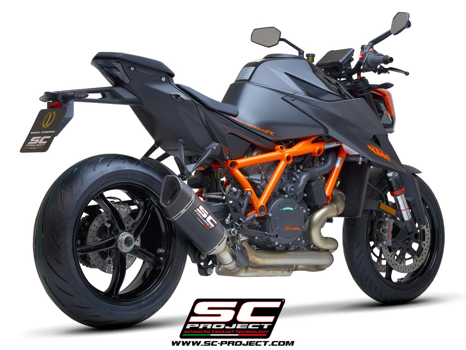 Picture of SC1-R carbon fibre exhaust