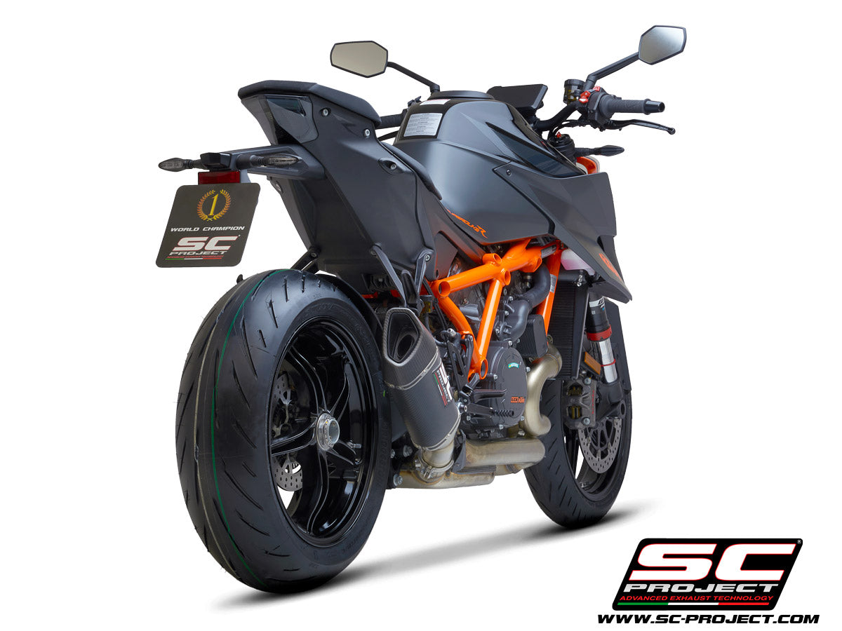 Picture of SC1-R carbon fibre exhaust