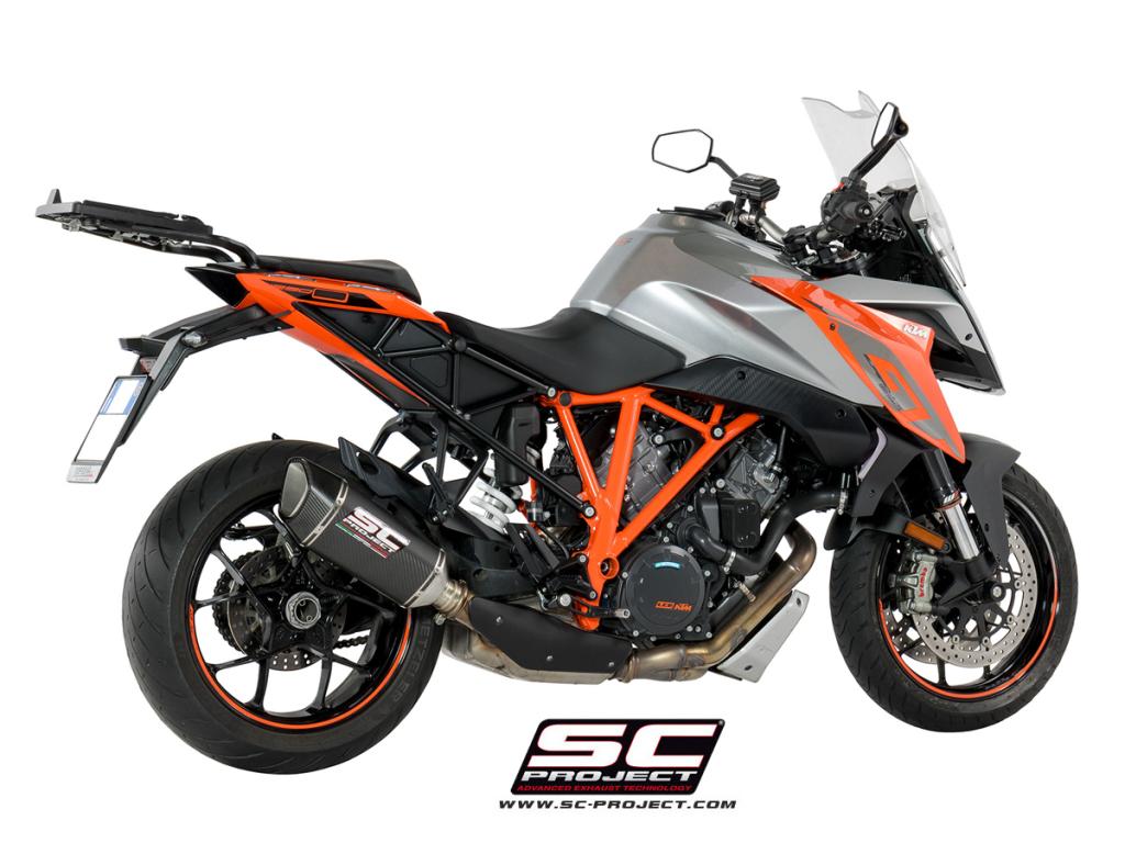 Picture of SC1-R carbon fibre exhaust