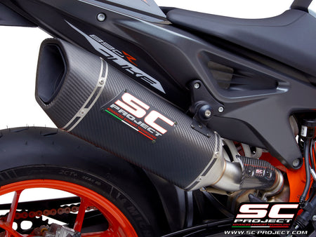 Picture of SC1-R carbon fibre exhaust