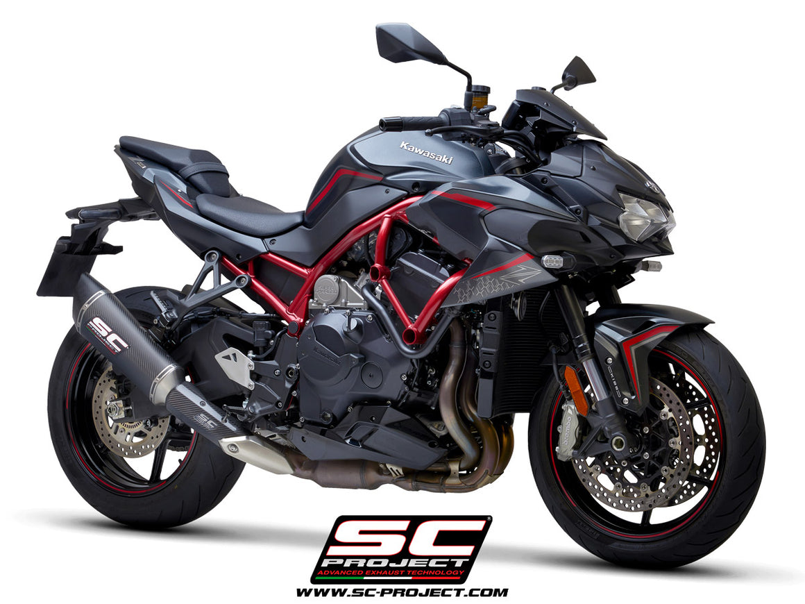 Picture of SC1-R carbon fibre exhaust