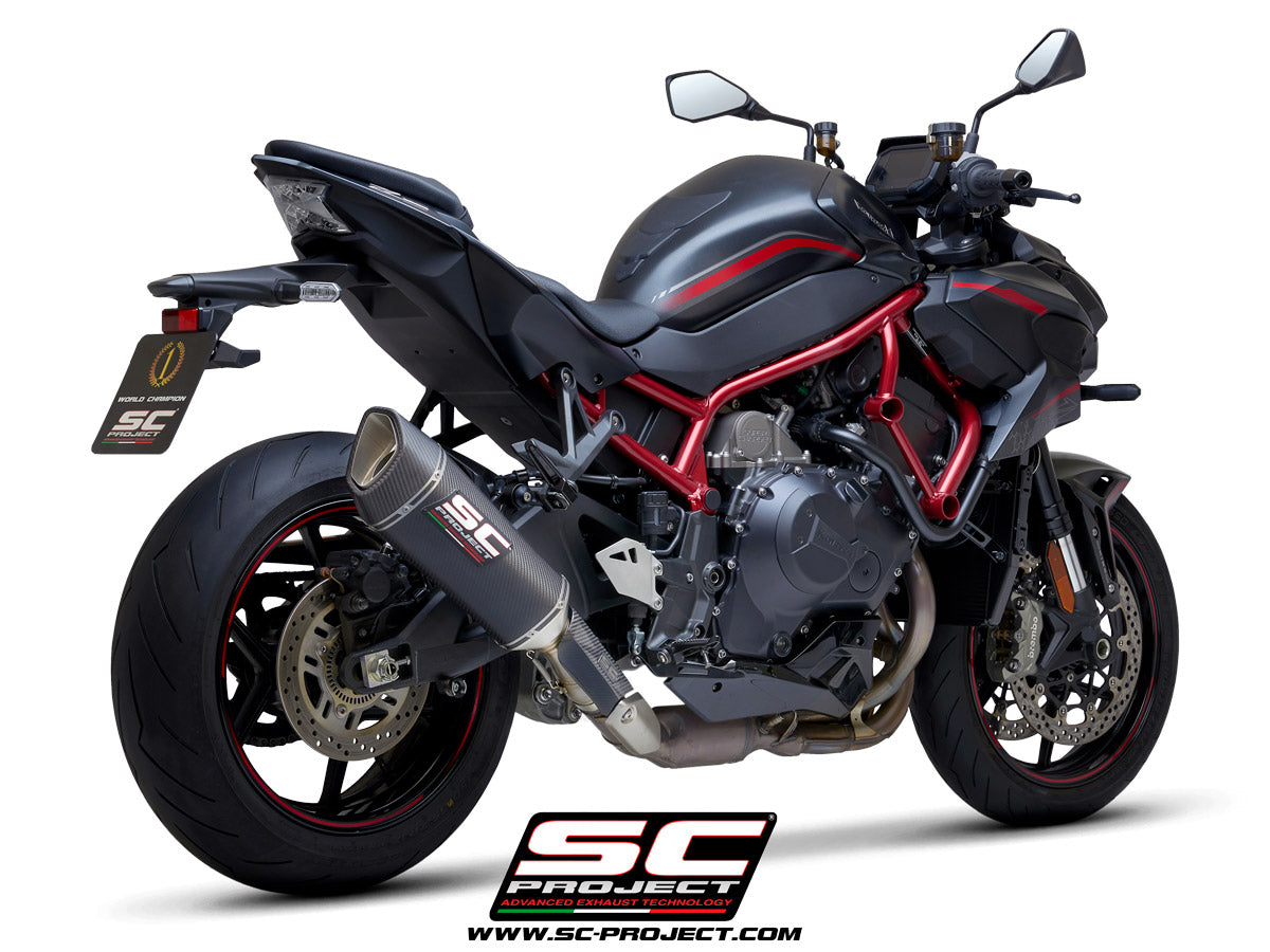Picture of SC1-R carbon fibre exhaust
