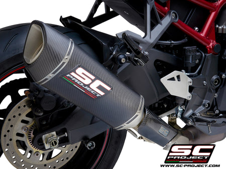Picture of SC1-R carbon fibre exhaust