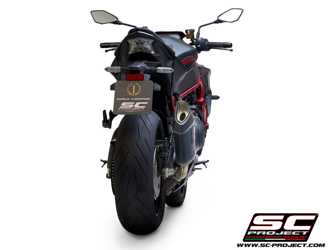 Picture of SC1-R carbon fibre exhaust