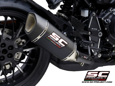 Picture of SC1-R carbon fibre exhaust