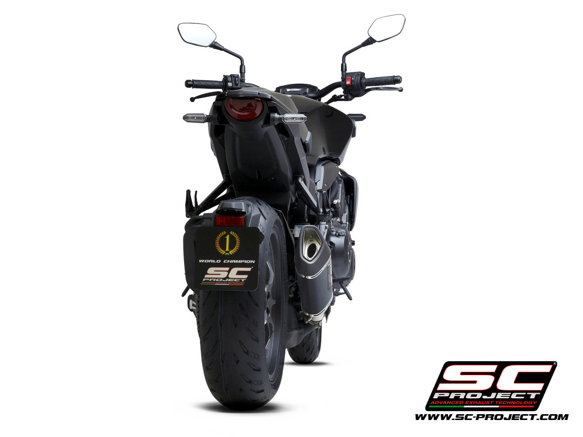 Picture of SC1-R carbon fibre exhaust