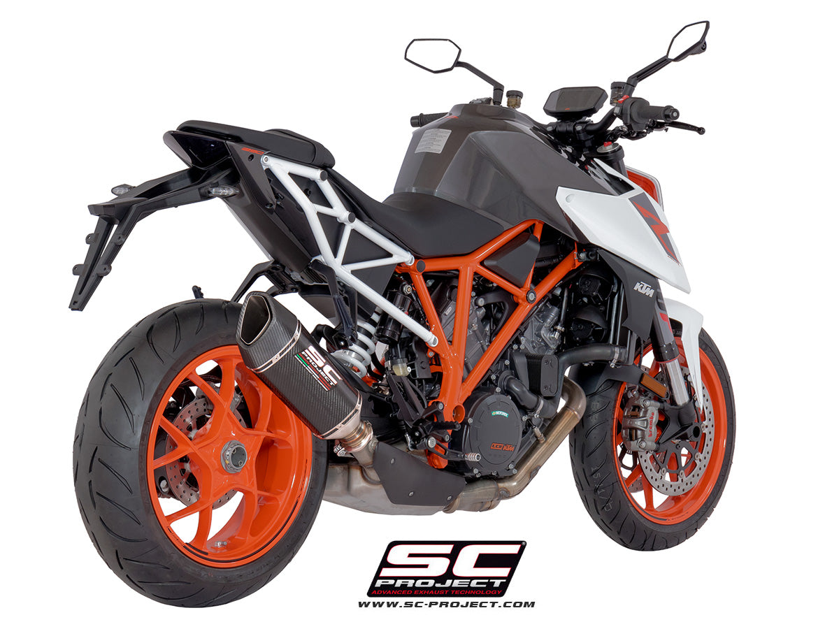Picture of SC1-R carbon fibre exhaust