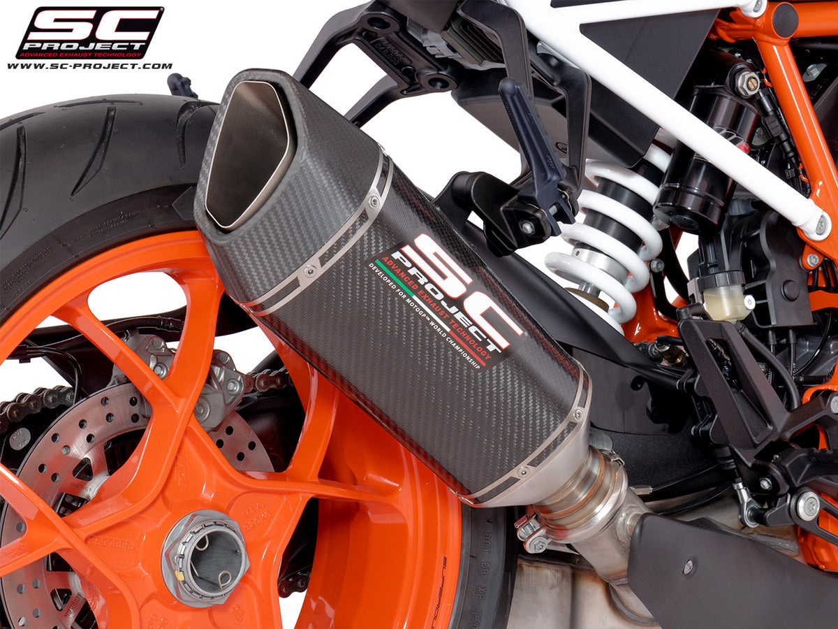 Picture of SC1-R carbon fibre exhaust