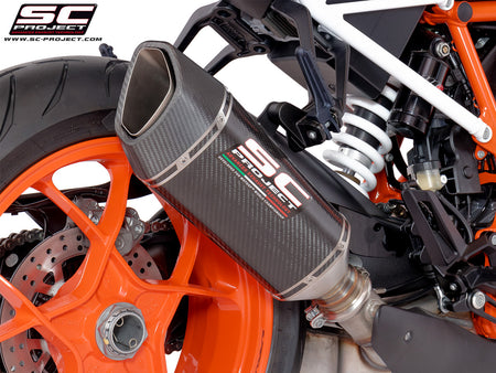 Picture of SC1-R carbon fibre exhaust