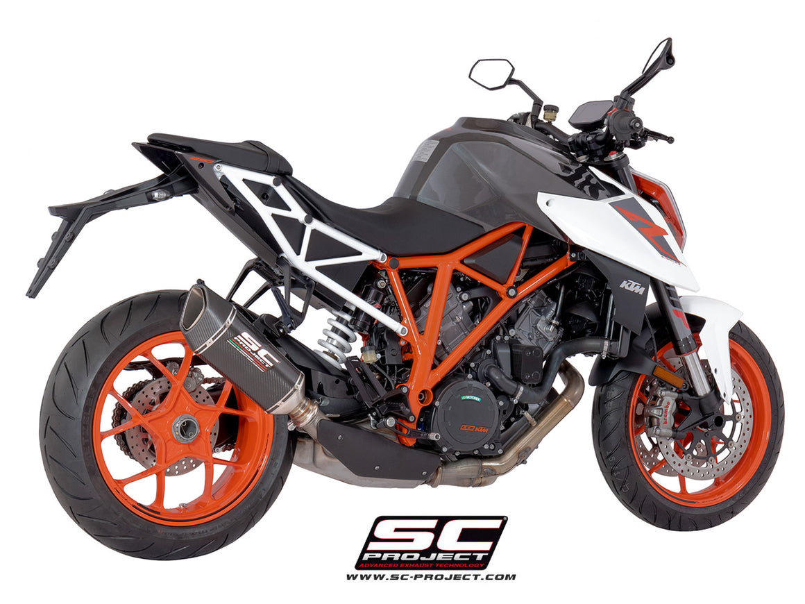 Picture of SC1-R carbon fibre exhaust