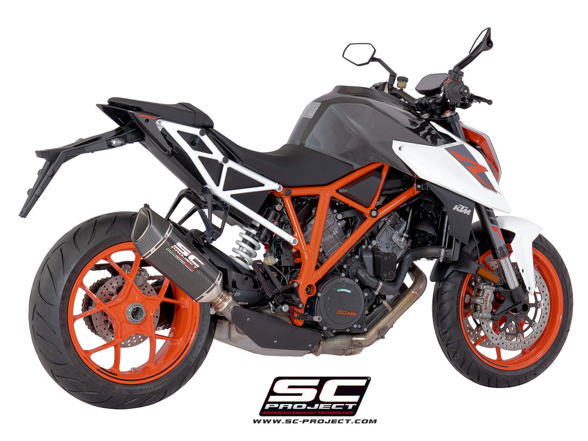 Picture of SC1-R carbon fibre exhaust