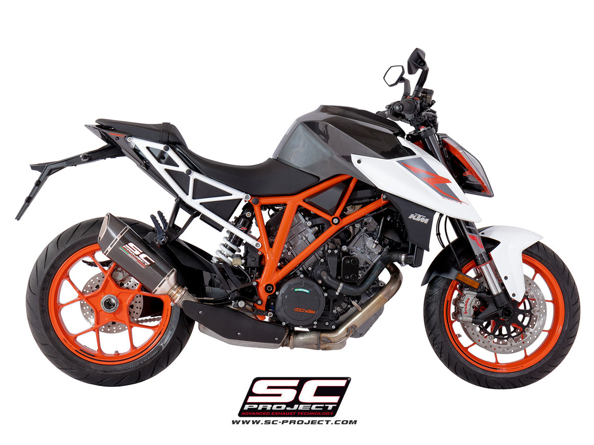 Picture of SC1-R carbon fibre exhaust