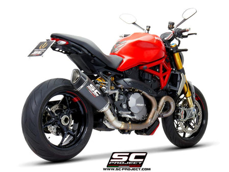 Picture of SC1-R carbon fibre exhaust