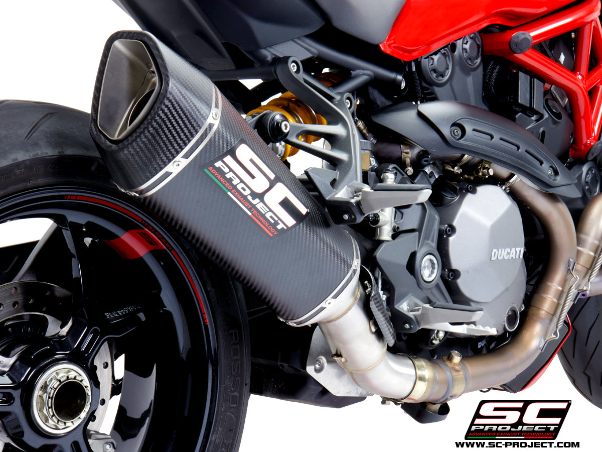 Picture of SC1-R carbon fibre exhaust