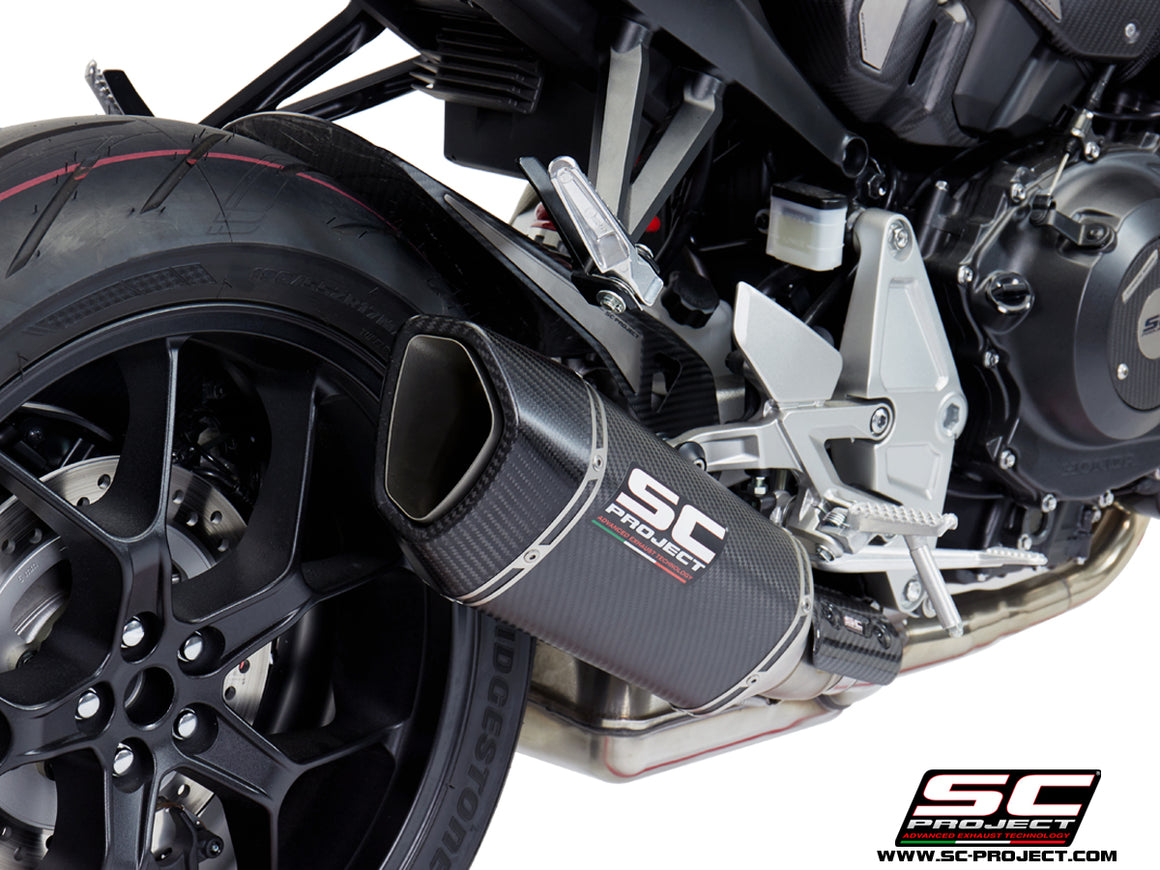 Picture of SC1-R carbon fibre exhaust