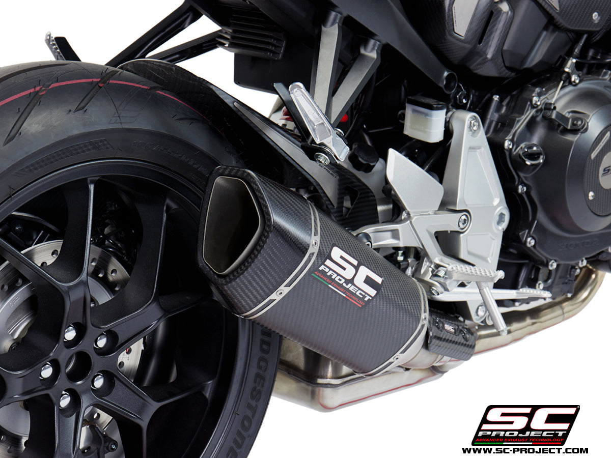 Picture of SC1-R carbon fibre exhaust