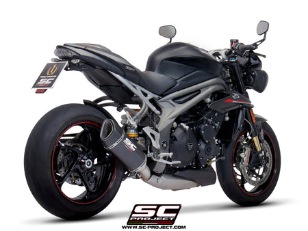 Picture of SC1-R carbon fibre exhaust