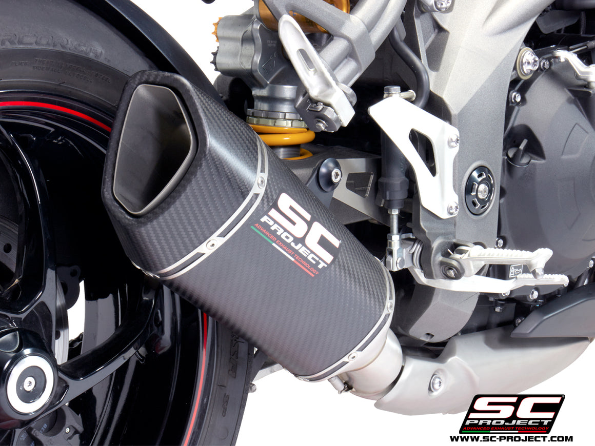 Picture of SC1-R carbon fibre exhaust