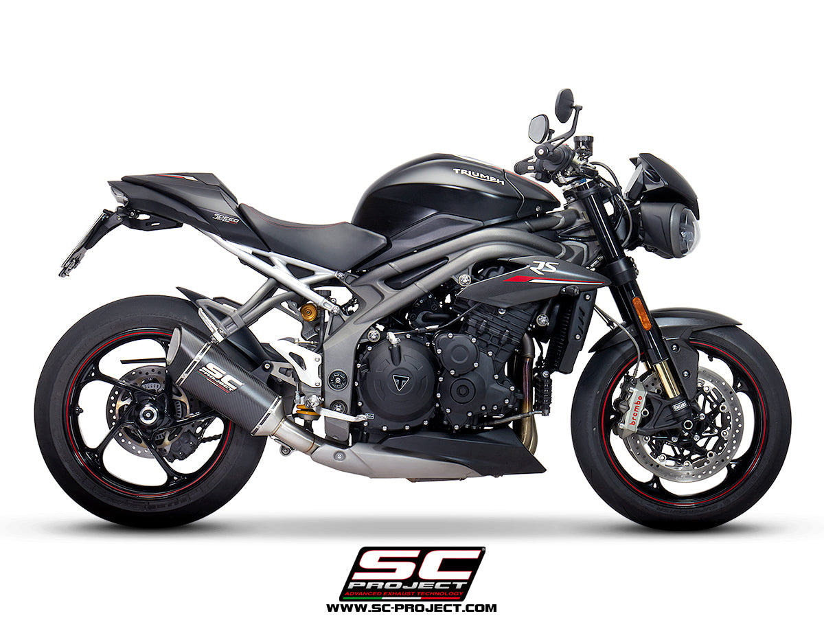 Picture of SC1-R carbon fibre exhaust