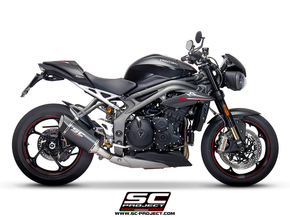 Picture of SC1-R carbon fibre exhaust