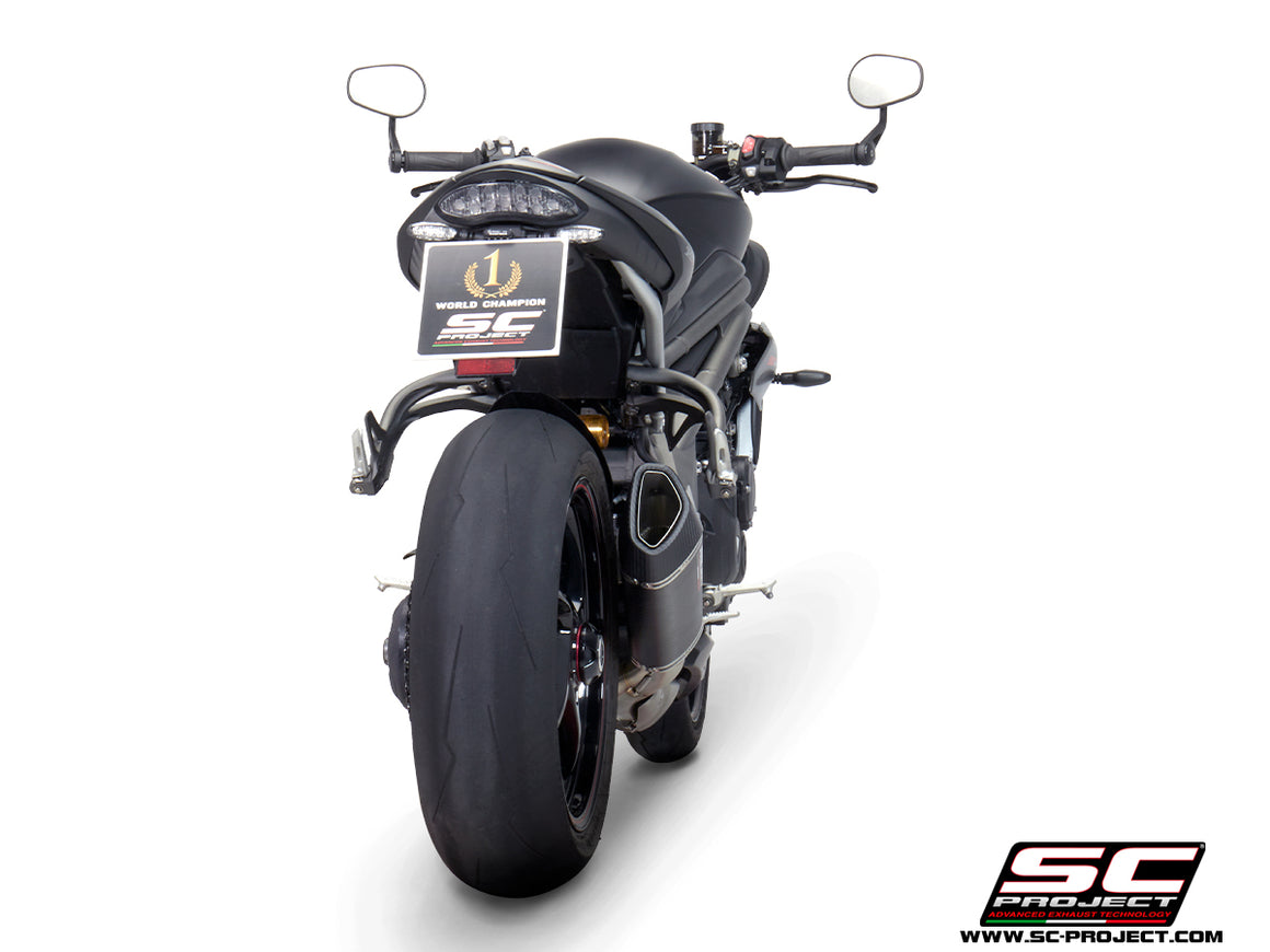 Picture of SC1-R carbon fibre exhaust