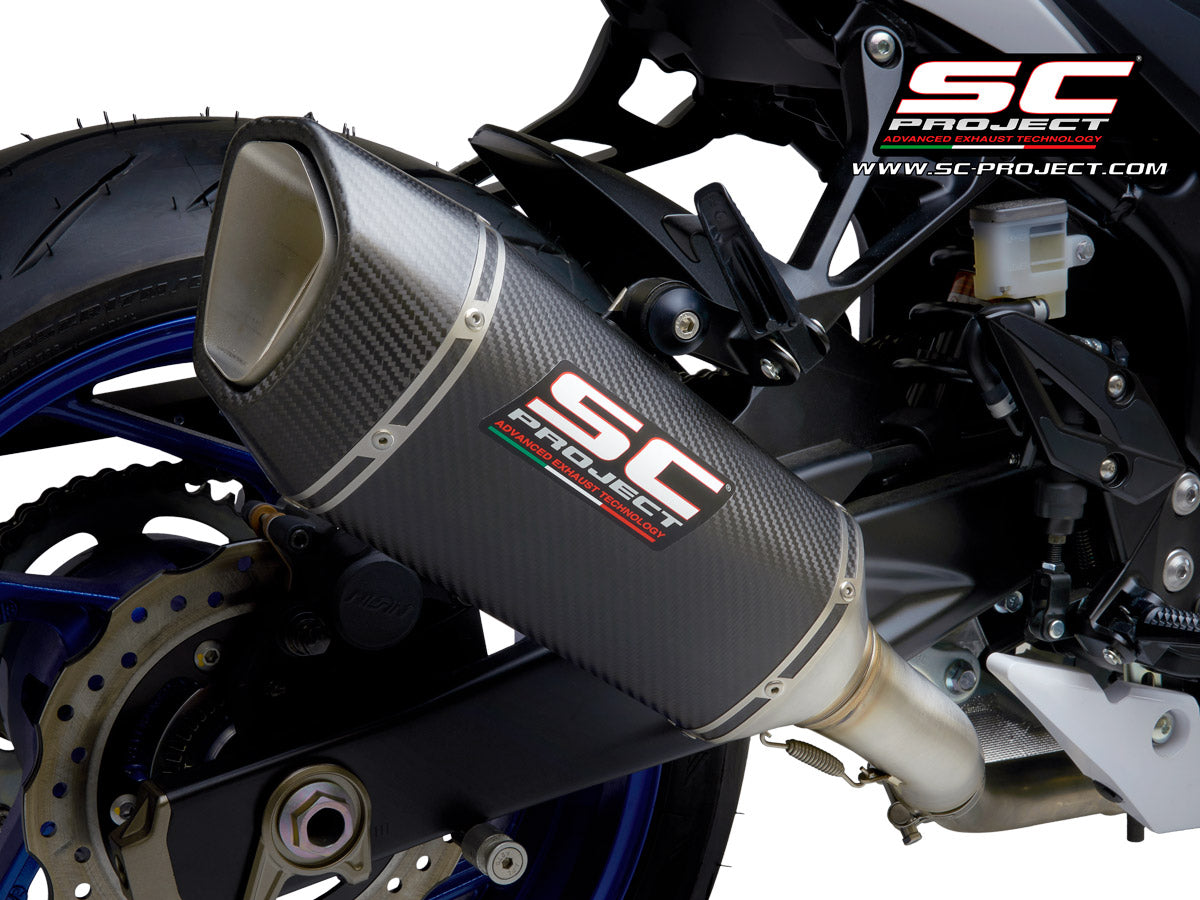 Picture of SC1-R carbon fibre exhaust