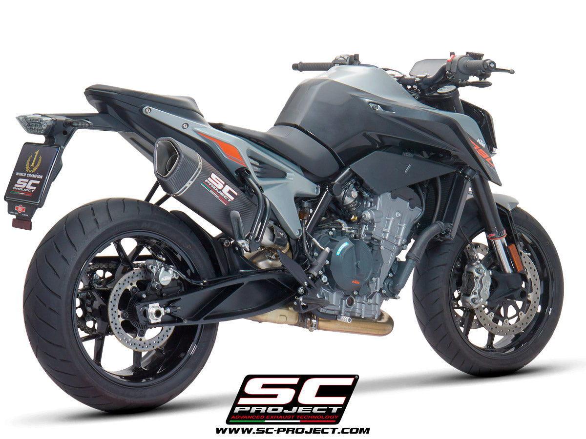 Picture of SC1-R carbon fibre exhaust