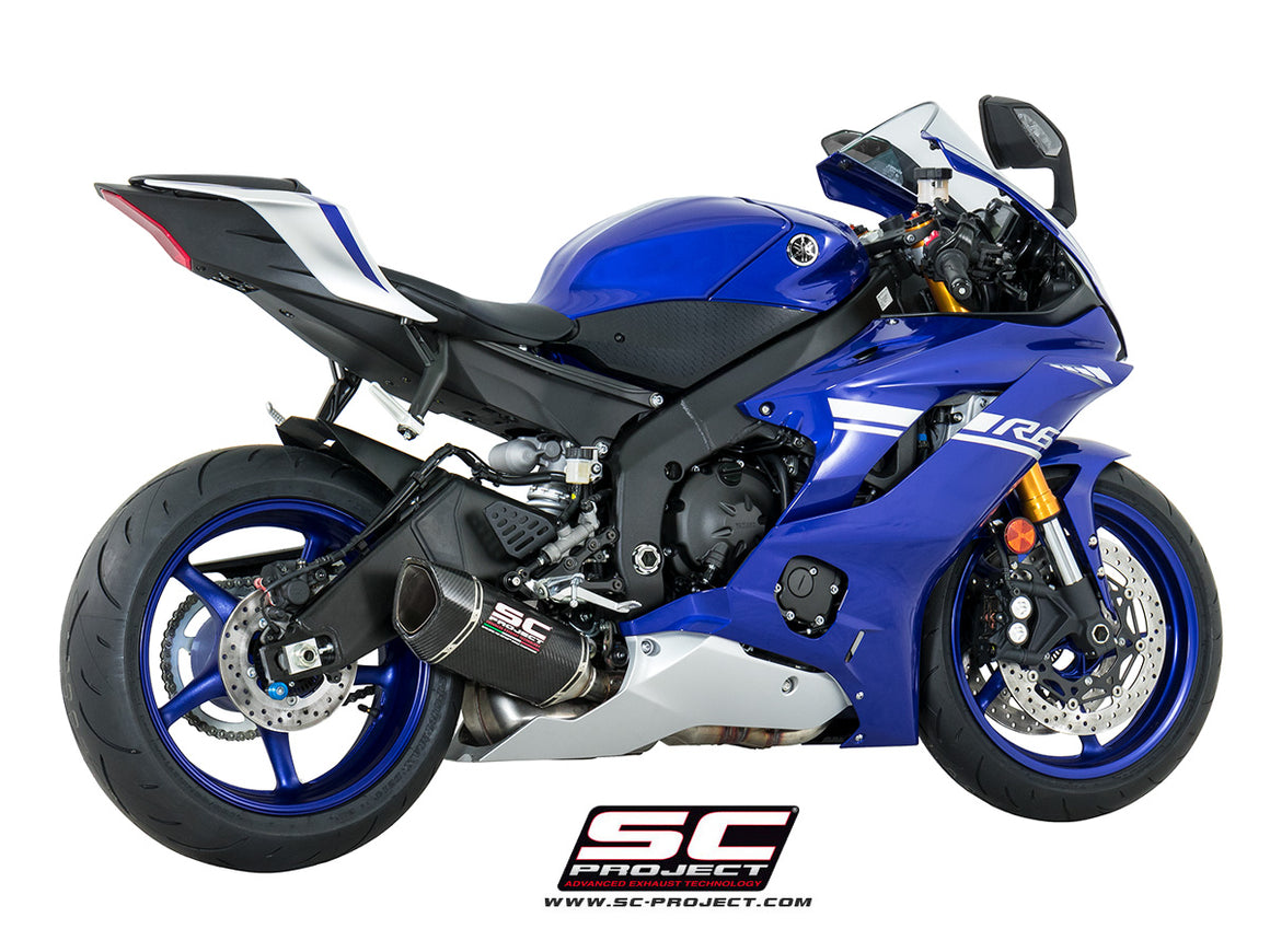 Picture of SC1-R carbon fibre exhaust