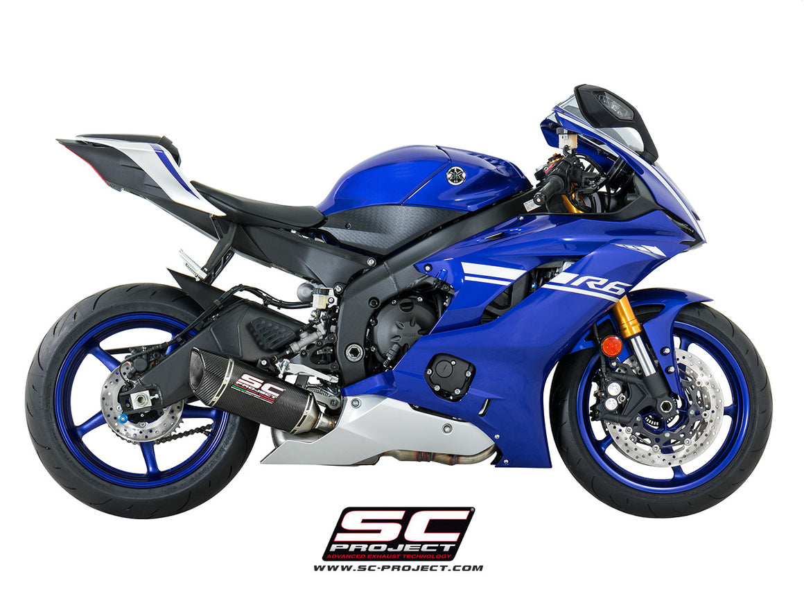 Picture of SC1-R carbon fibre exhaust