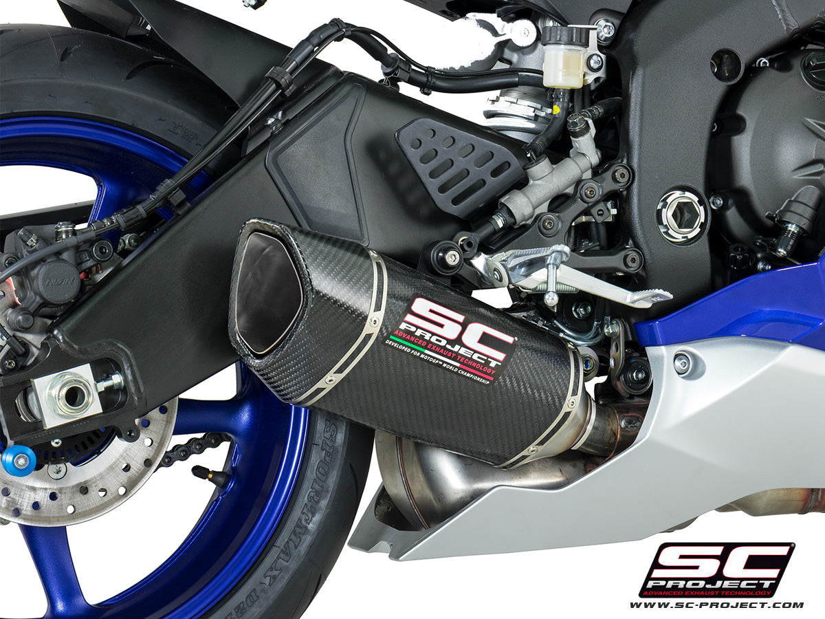 Picture of SC1-R carbon fibre exhaust