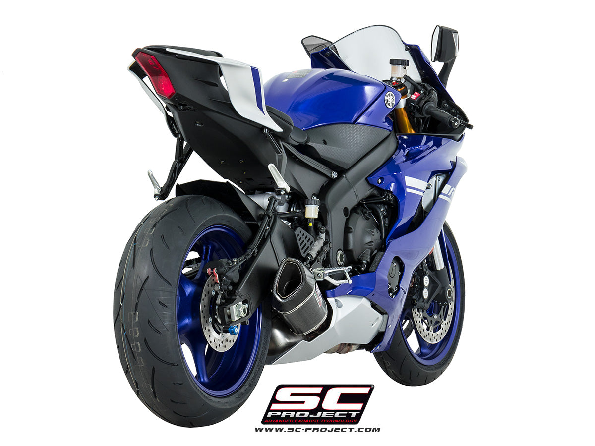 Picture of SC1-R carbon fibre exhaust
