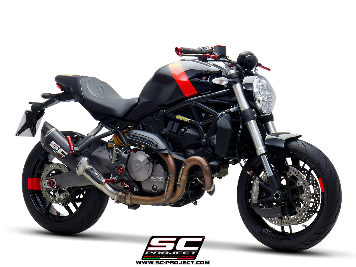 Picture of SC1-R carbon fibre exhaust