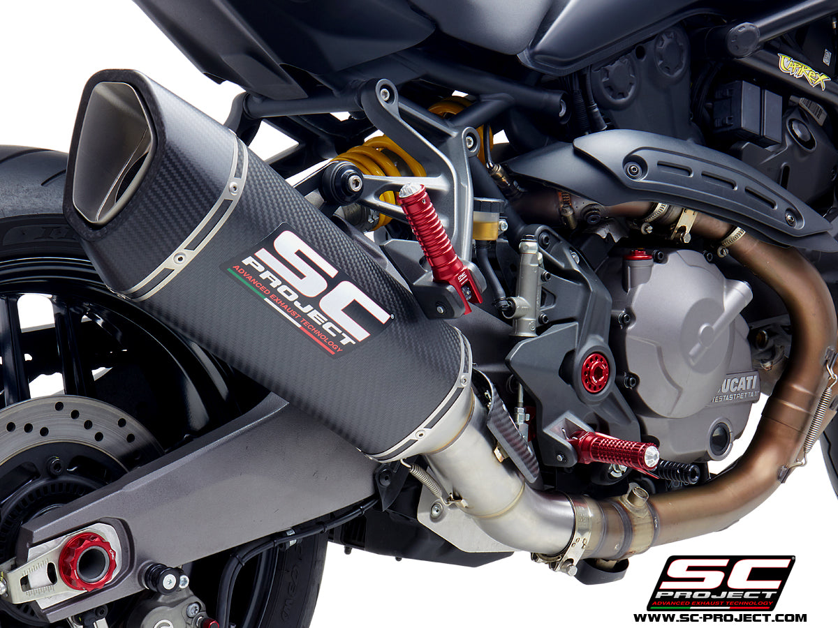 Picture of SC1-R carbon fibre exhaust