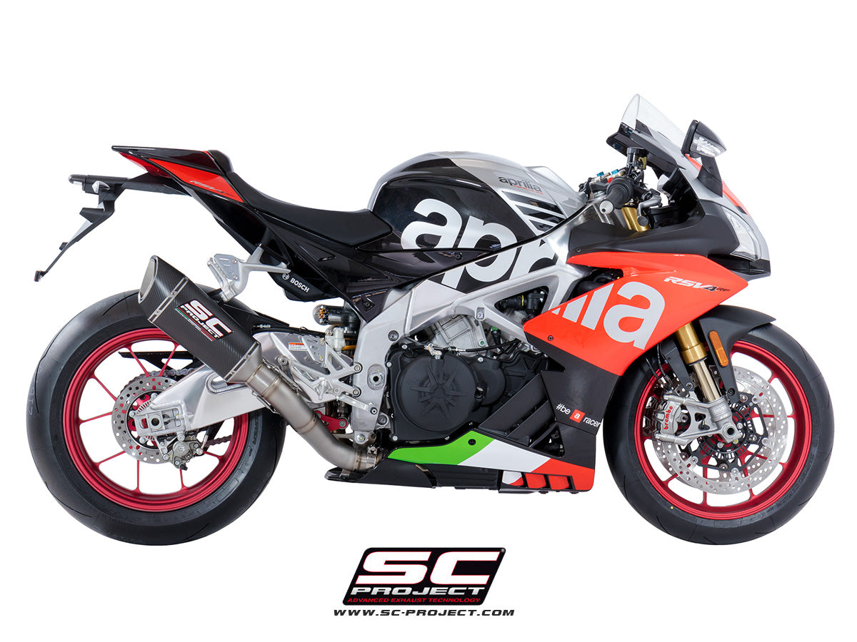 Picture of SC1-R carbon fibre exhaust