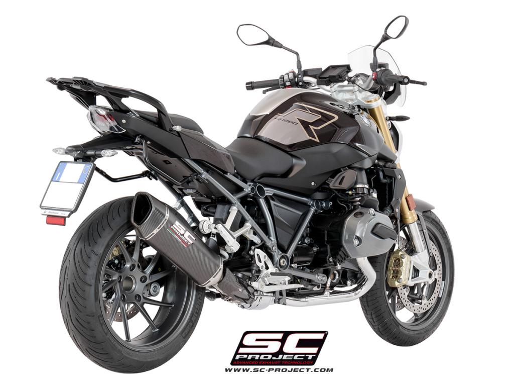 Picture of SC1-R carbon fibre exhaust